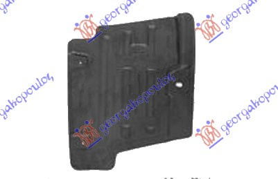 Mbrojtje/kapak nën motor e plastikës / anësore