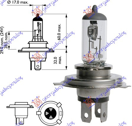 Drita H4.12v 60/55w