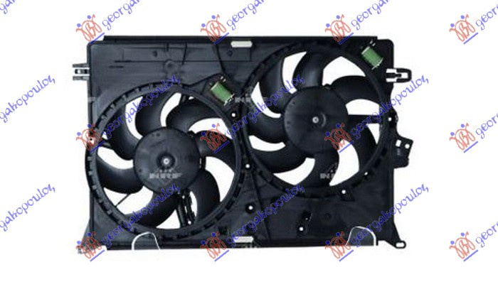 Ventilator komplet (dopio) benzinë