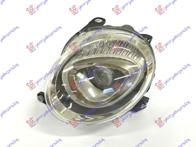Fenerë elektrik me projektor (H7/PY23W) (E) (me motor) (DEPO)