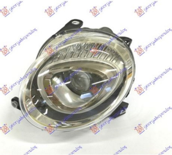 Fenerë elektrik me projektor (E) (H7/PY23W) (me motor) (TYC)