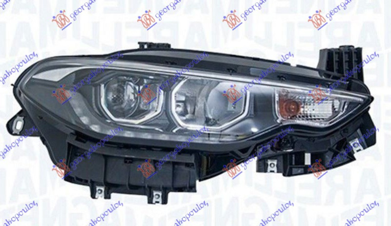 Fenerë elektrik (H7/H7) me LEDDritë ditore (MARELLI)