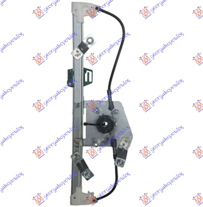 Ngritës/rregullator për dritaren e përparme elektrik (pa motor) (А cilësi)