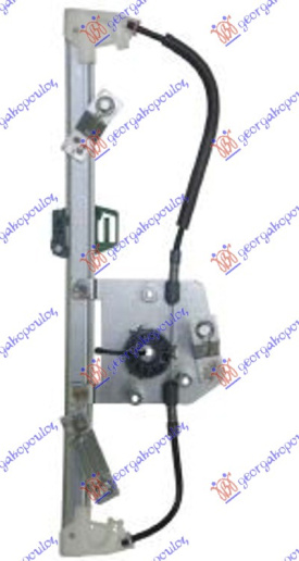 Ngritës/rregullator për dritaren e pasme elektrik (pa motor) (А cilësi)