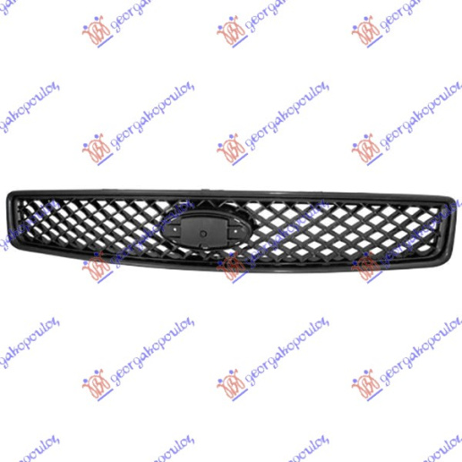 Maskë pvc/grilë shirit me ngjyrë të zezë -06