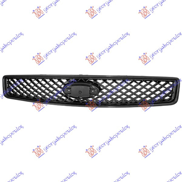 Maskë pvc/grilë shirit me ngjyrë të zezë -06