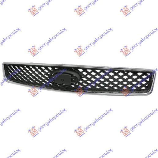 Maskë pvc/grilë krom -06