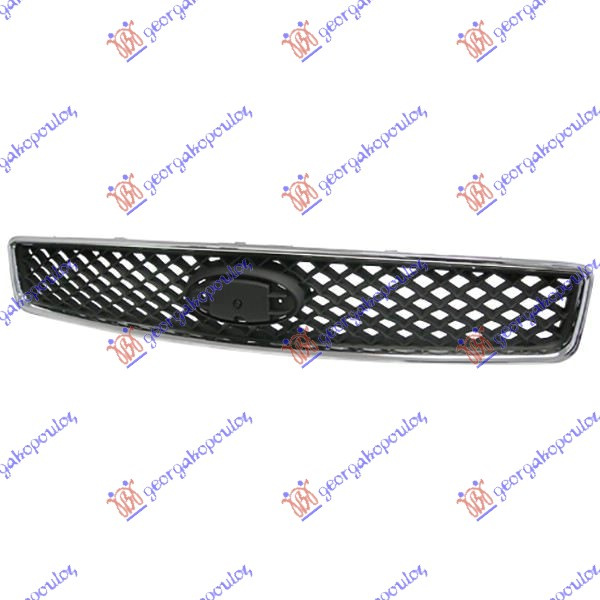 Maskë pvc/grilë krom -06