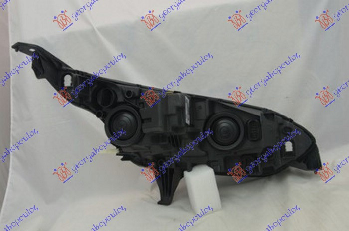 Fener elektrik e zezë ( dritë pulsuese transparente + reflektor transparent ) (E) (TYC)