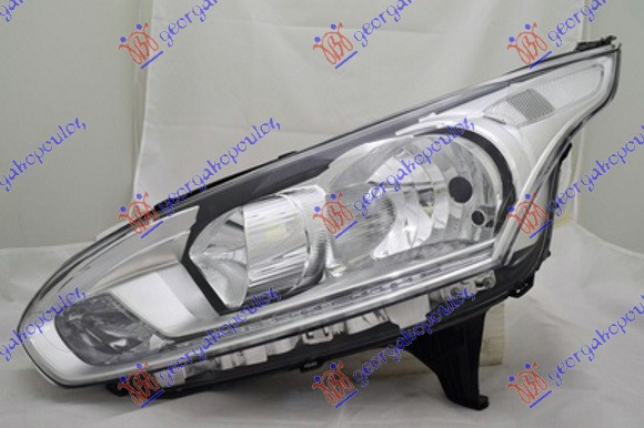 Fener elektrik krom ( dritë pulsuese transparente / reflektor transparent ) (E) (TYC)