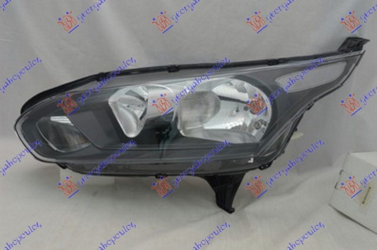 Fener elektrik e zezë ( dritë pulsuese transparente + reflektor transparent ) (E ) (DEPO)