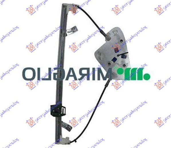 Ngritës/rregullator për dritaren e përparme elektrik (pa motor) (А cilësi)