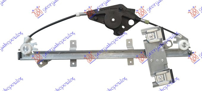 Ngritës/rregullator për dritaren e përparme elektrik (pa motor)