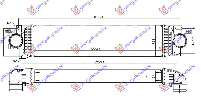 Interkuler 2.0 TDCi ( T8C) dizel (655x158x64)
