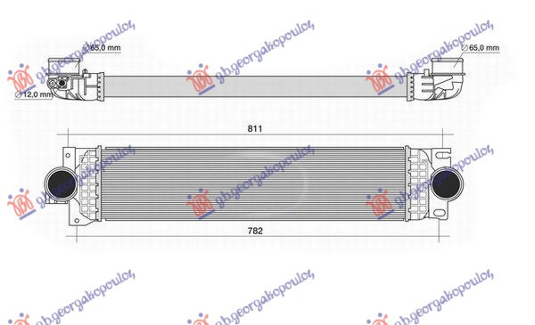 Interkuler 1.5-1.6 TDCi - 2.0 ( T7CE) TDCi dizel (655x155x40)