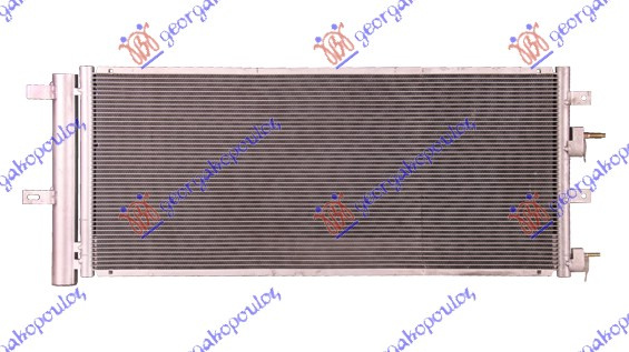 Radiator i kondicionerit benzinë/dizel (670x310x16)