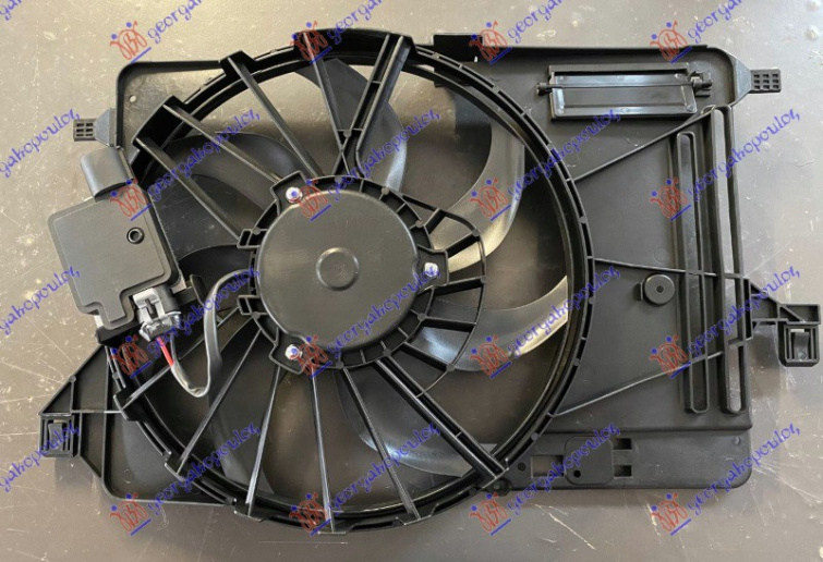 Ventilator komplet 1.5-1.6 TDCi dizel (385MM)