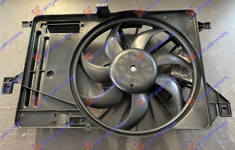 Ventilator komplet 1.5-1.6 TDCi dizel (385MM)