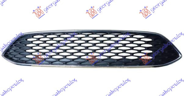 Maskë pvc/grilë (me Rrjeti) me kornizë krom