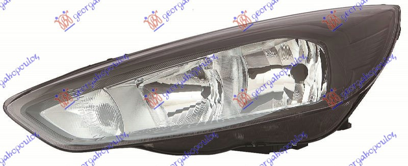 Fenerë elektrik me ngjyrë të zezë (H7/H1) (E) (DEPO)