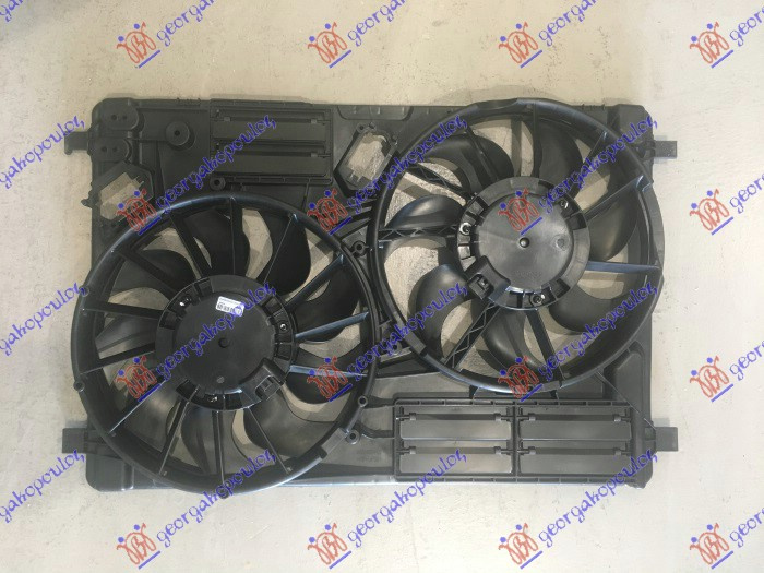 Ventilator komplet (dopio) 1.5 EcoBoost benzinë - 2.0 TDCi dizel (2 + 2 pinë)