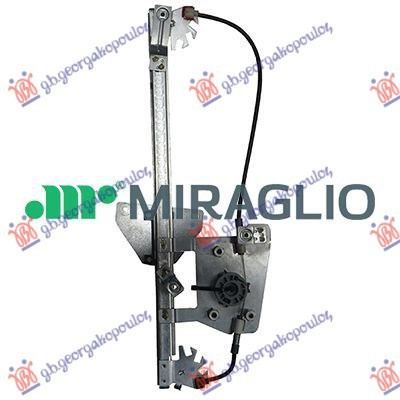 Ngritës/rregullator për dritaren e pasme elektrik (pa motor) (А cilësi)
