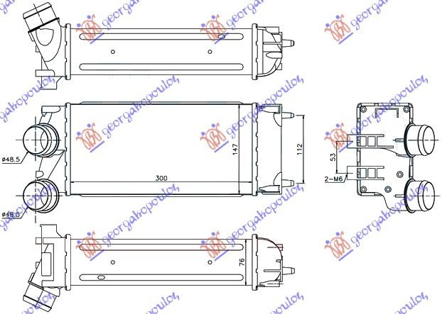 Interkuler 1,6 HDI (30x150x80) 09-