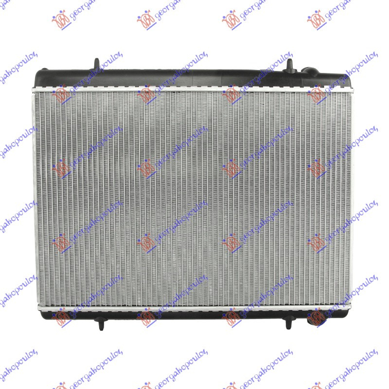 Radiator për motor 1.8-2.0 BEN-1.6HDI (me/pa kondicioner) (38x57) fletë metali