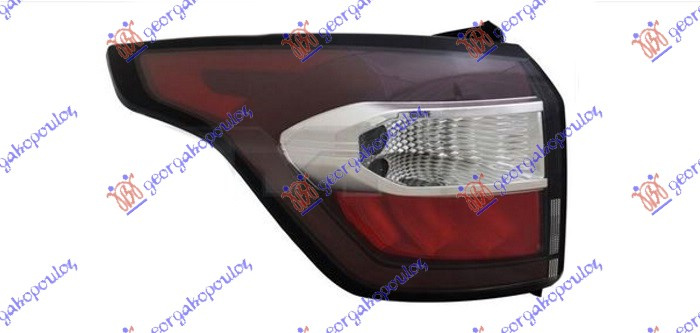 Dritë stop e jashtme e errësuar LED -18 (E)