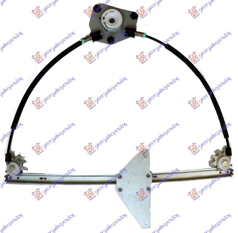 Ngritës/rregullator elektrik 3 dyer (pa motor)