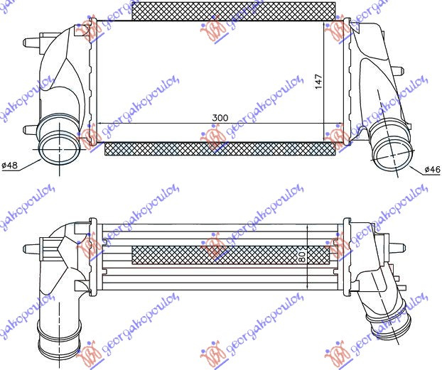 Interkuler 1,0i 12V TURBO (300x150x
