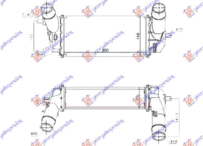 Interkuler 1.0 ECOBOOST benzinë (300x147x80)