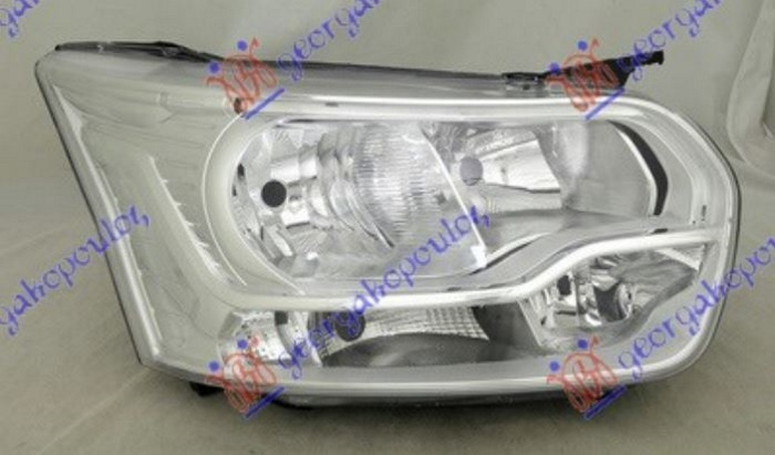 Fenerë elektrik (H7/H15/H1) (E) (me drita pulsuese) (me motor) (DEPO)