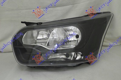 Fenerë elektrik (H7/H15) (me ngjyrë të zezë) (E) (DEPO)