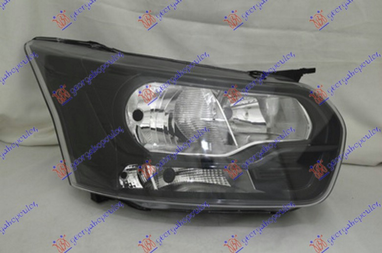 Fenerë elektrik (H7/H15) (me ngjyrë të zezë) (E) (TYC)