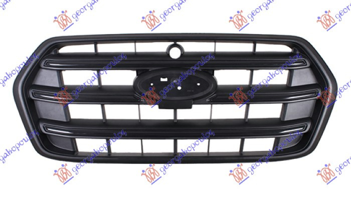 Maskë pvc/grilë me ngjyrë të zezë