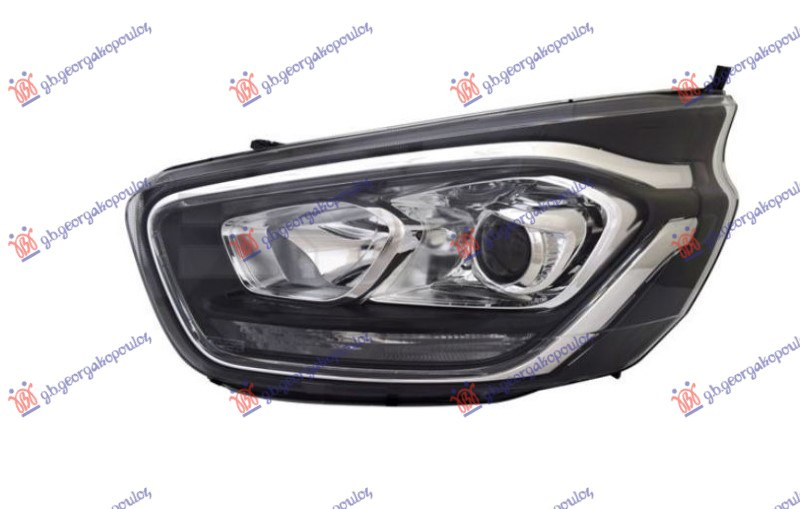 Fenerë elektrik (H7/H1) me LEDDritë ditore (E) (DEPO)