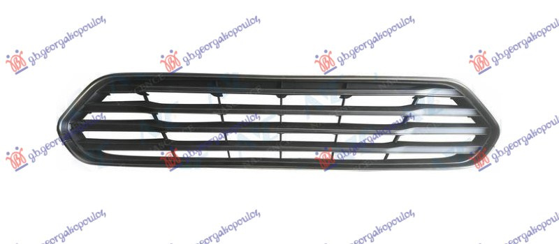 Maskë pvc/grilë me ngjyrë të zezë/ (gati për ngjyrosje) kornizë