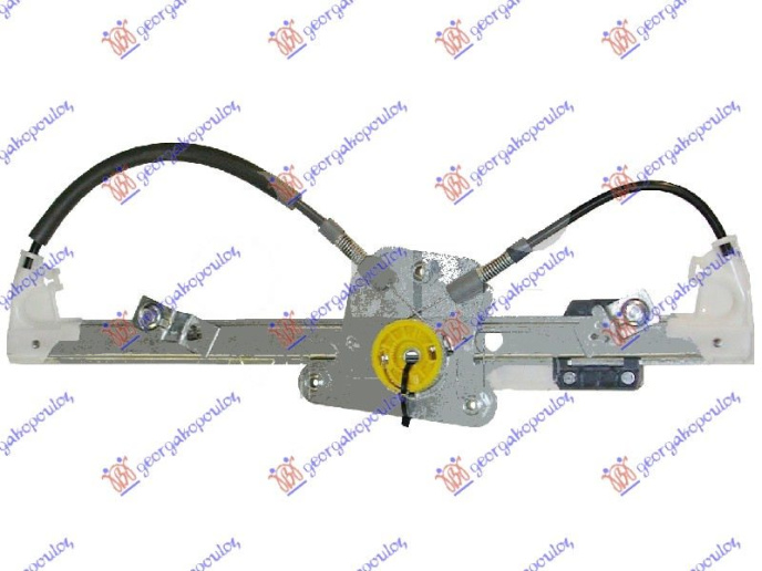 Ngritës/rregullator për dritaren e pasme elektrik (pa motor)