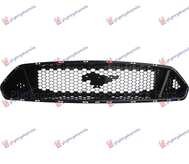 Maskë pvc/grilë me ngjyrë të zezë (GT)