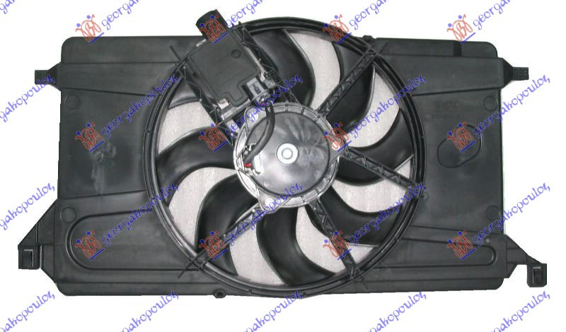 Ventilator komplet 1,4-1,6 benzinë (me kondicioner)