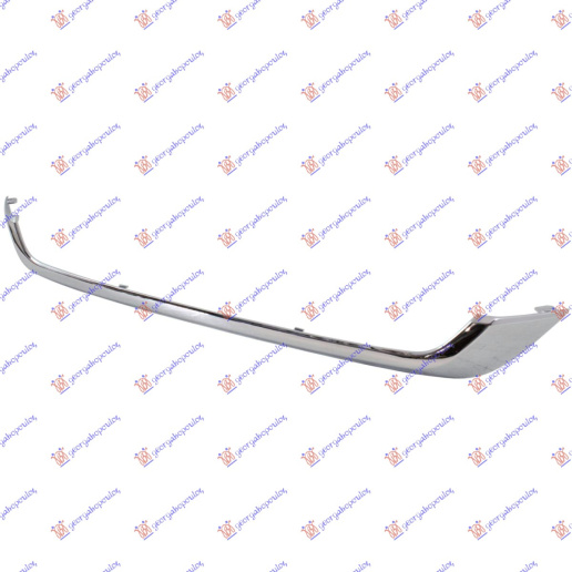 ShiritMaskë pvc/grila e poshtëm, krom