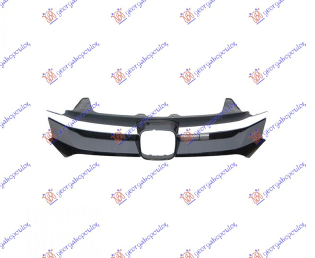 Maskë pvc/grilë e sipërme (me krom)