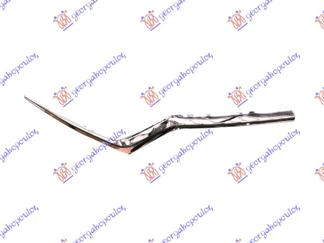 ShiritMaskë pvc/grila e sipërme, krom