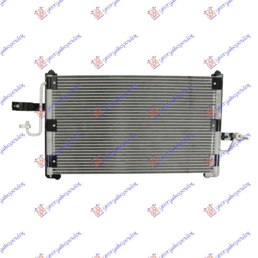 Radiator i kondicionerit 1,6-2,0cc (60x36x2,2)
