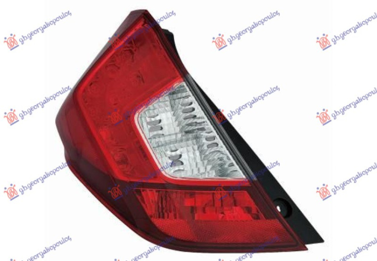 Dritë stop pjesa e poshtme LED (E)