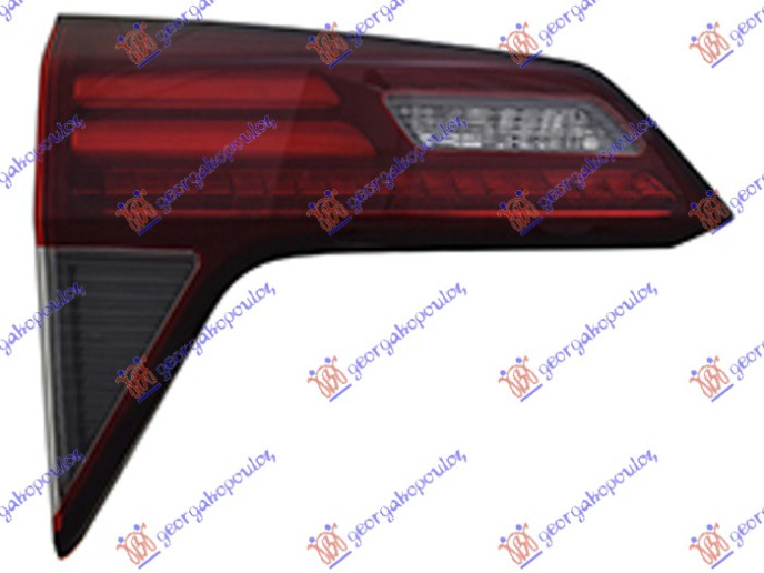Dritë stop e brendshme i errësuar LED (E)