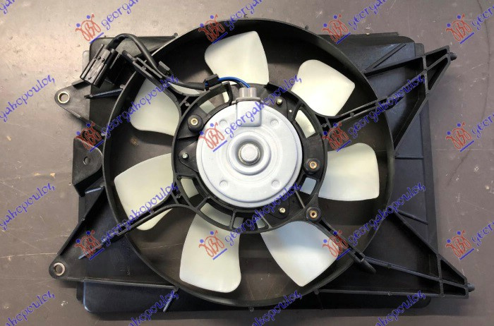 Ventilator për kondicioner komplet benzinë (280 mm) (2 pinë)
