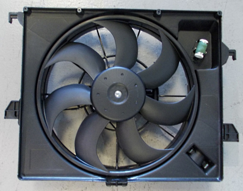 Ventilator komplet (i vetëm) benzinë (460mm) (3 pinë)