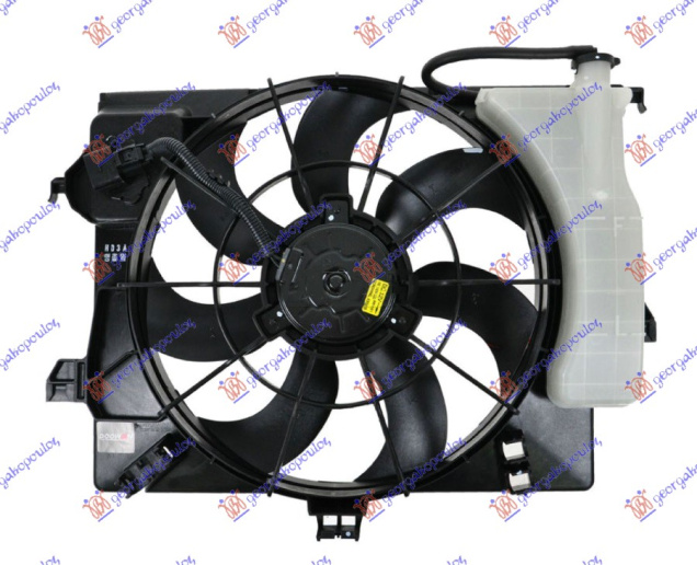 Ventilator komplet gas